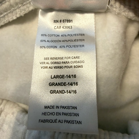 Boston Red Sox Genuine Merchandise Youth Size Light Gray Jogger 14-16 NWT Unisex - Picture 7 of 9